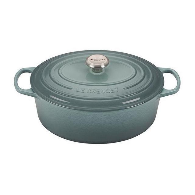 Le Creuset Oval Dutch Oven 6 3/4 qt Sea Salt