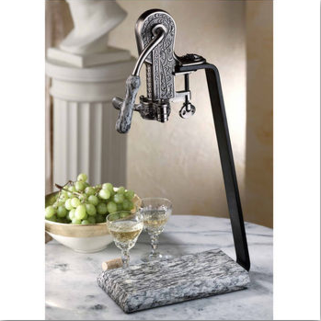 Rogar Wine Openers: Antique Pewter Champion Wine Opener Set