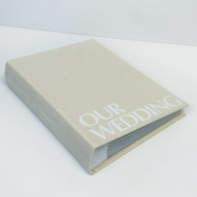 Coffee Table Wedding Photo Album