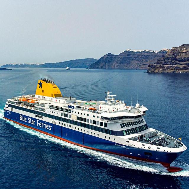 Greek Island Hopping Ferry Ride