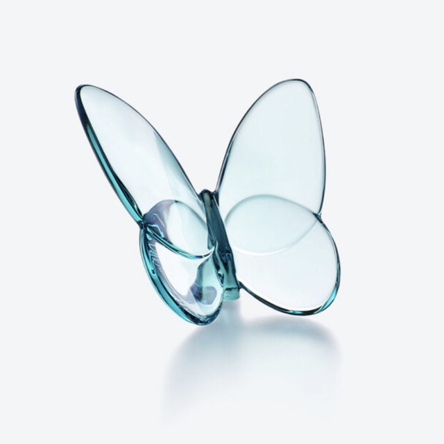 Baccarat, Lucky Butterfly - Turquoise