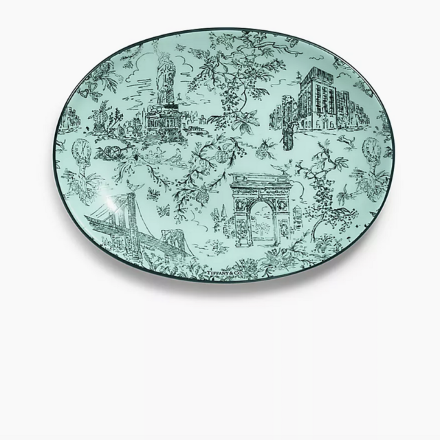 Butter Plate in Tiffany Blue® Bone China (Set 4)