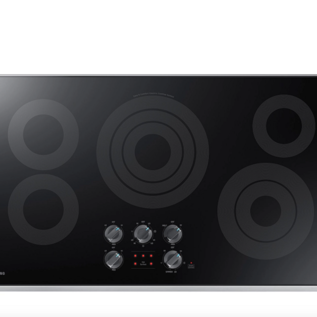 36" Smart Electric Cooktop in Stainless Steel