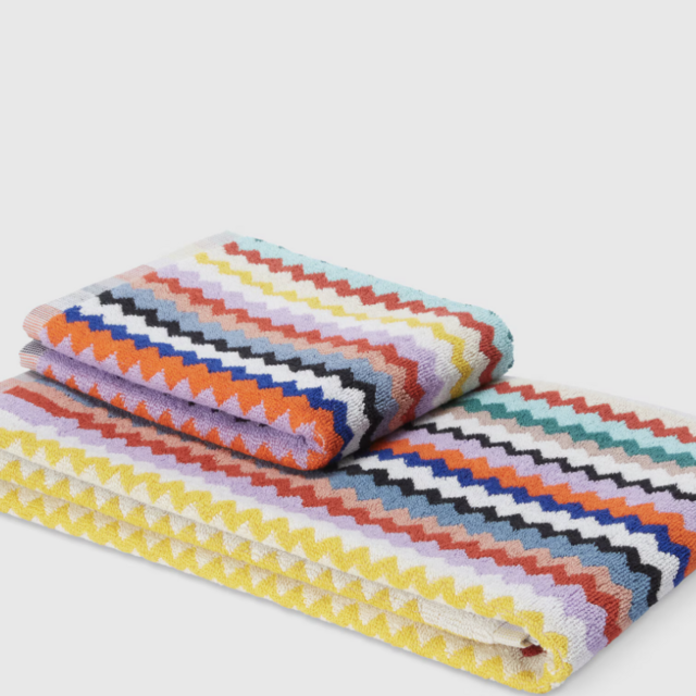 Missoni, Riverbero 2-piece bath towel set