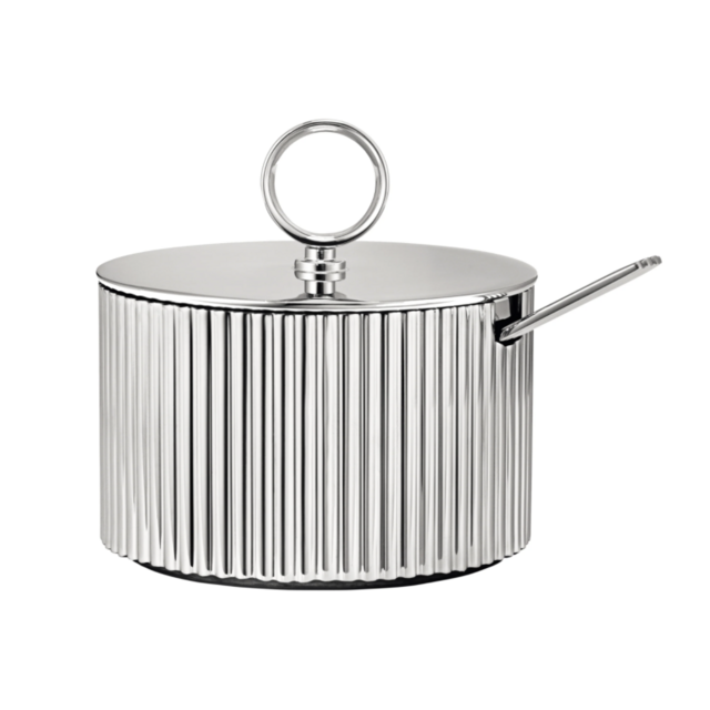 Georg Jensen, Bernadotte Sugar Bowl And Spoon