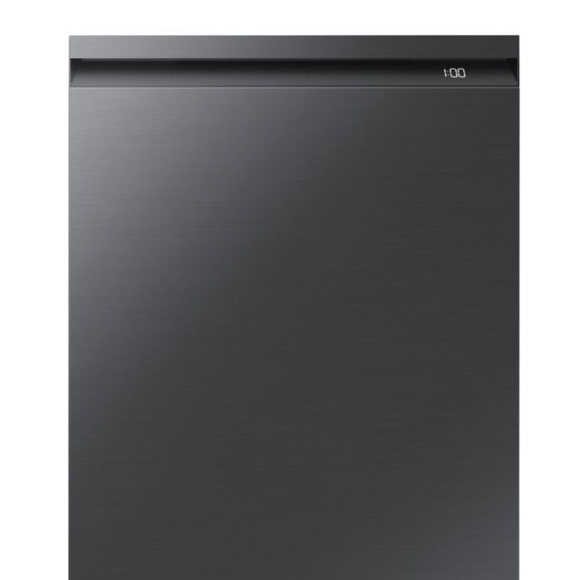 Samsung - AutoRelease Dry Smart Built-In Stainless Steel Tub Dishwasher with 3rd Rack, StormWash+, 42 dBA - Black Stainless Steel
