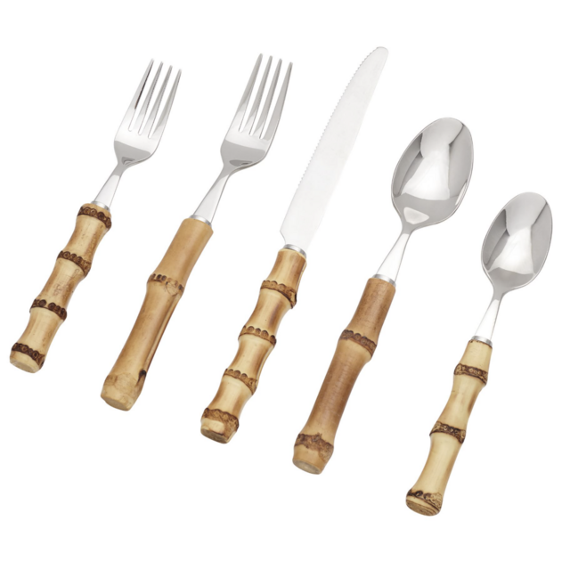 Pottery Barn, Natural Bamboo Flatware Sets