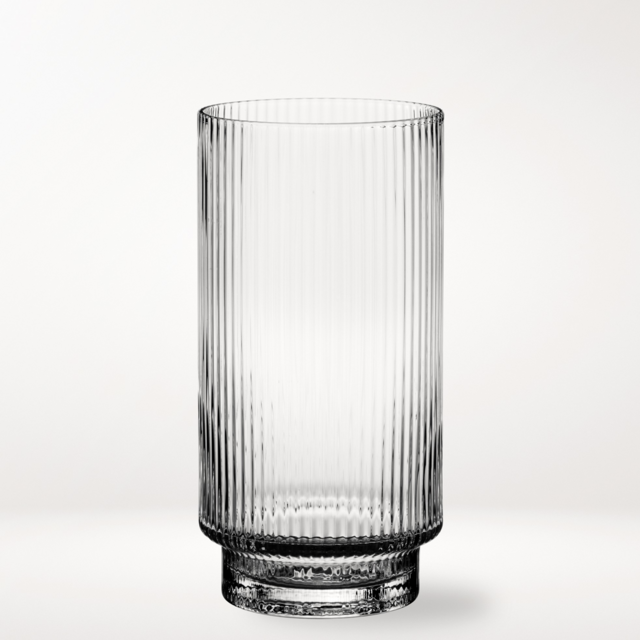 Williams Sonoma, Modern Optic Highball Glasses (Set 12)