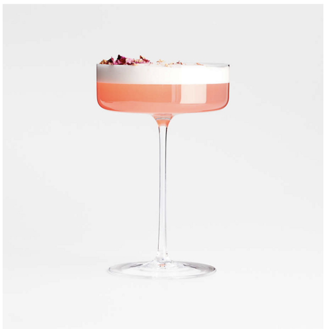 Crate and Barrel, Edge 12-Oz. Coupe Glass (Set 12)