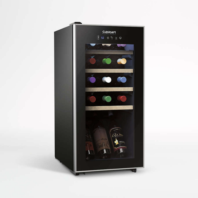 Cuisinart ® Private Reserve ® 15-Bottle Wine Cooler Fridge with Compressor