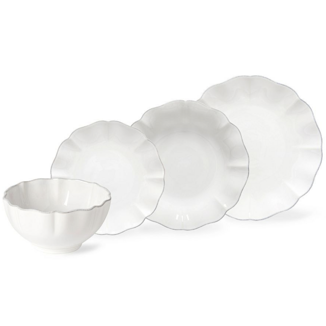Rosa Stoneware 16-Piece Dinnerware Set