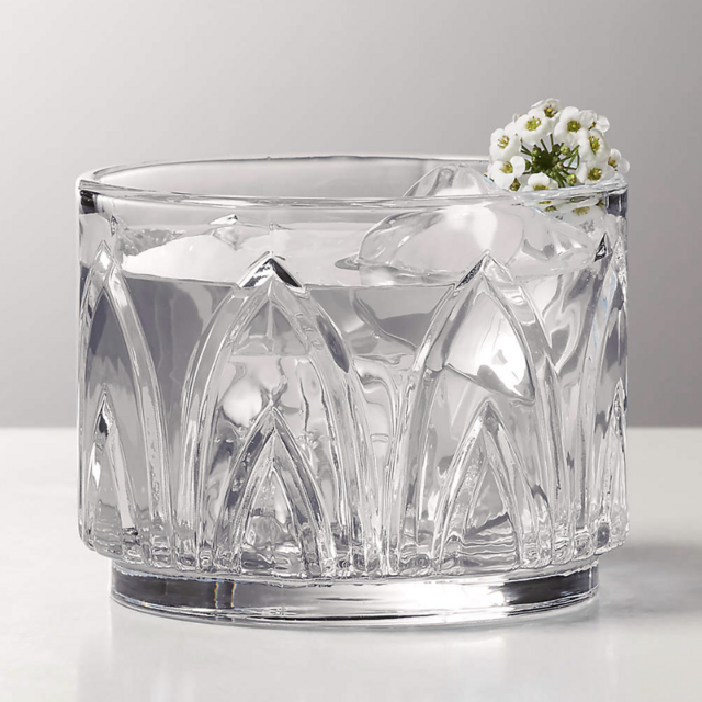 Buchanan Clear Stacking Double Old-Fashioned Glass