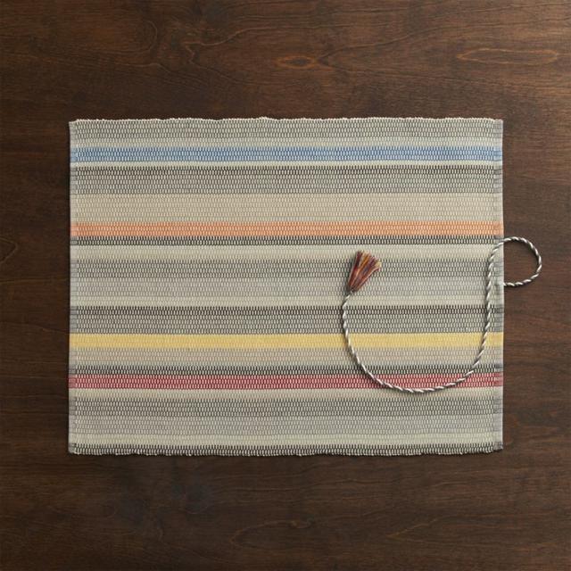 Colorido Grey Placemat