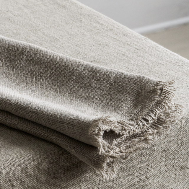 RW GUILD ENZYME WASHED LINEN NAPKIN - Natural