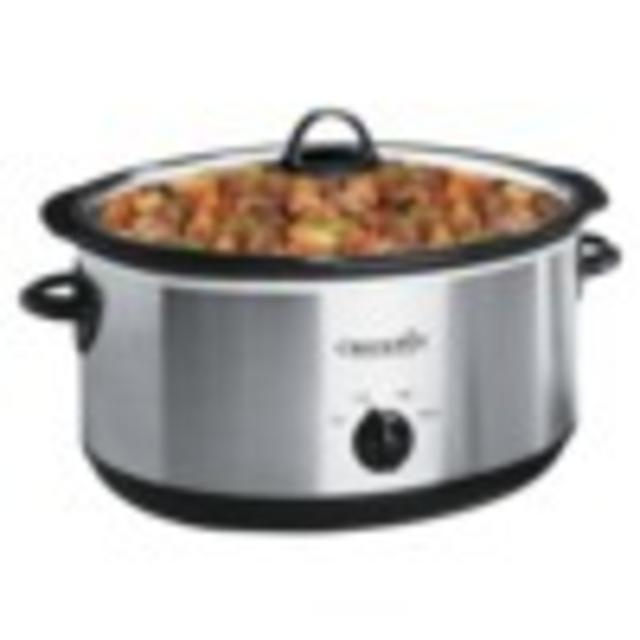 Crock-Pot® Oval Electric Slow Cooker - Stainless Steel(7 Quart)