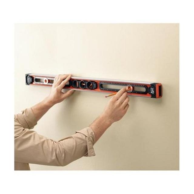 Black & Decker GeckoGrip Spirit Level 