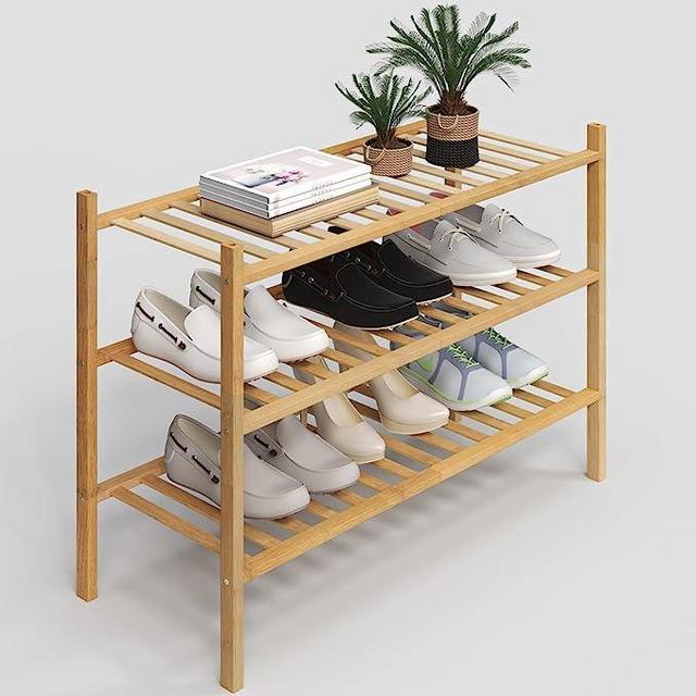 Bamboo Shoe Rack