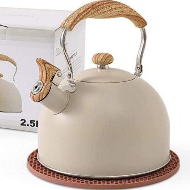 Creamy White Tea Kettle