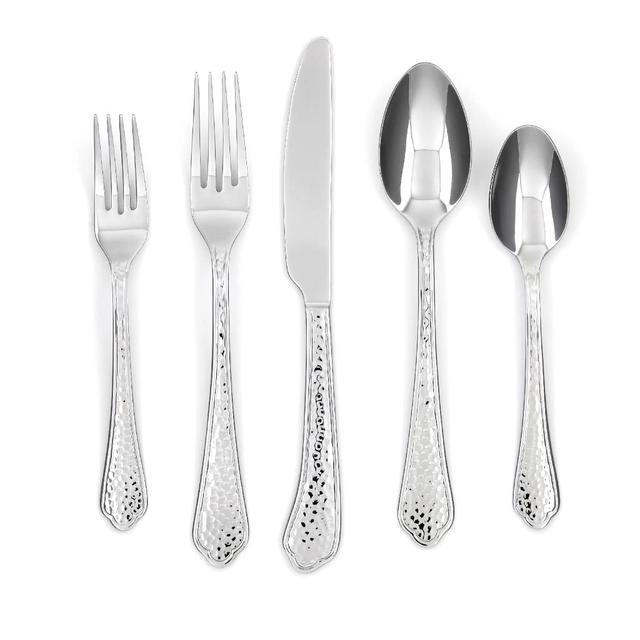 Farberware Pepper 45-piece Flatware Set