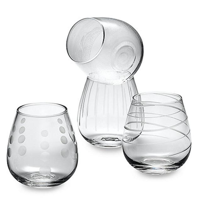 Mikasa® Cheers 14 oz. Stemless Wine Glasses (Set of 4)