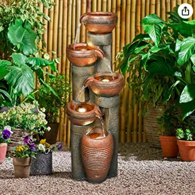 Japanese Outdoor Fountain