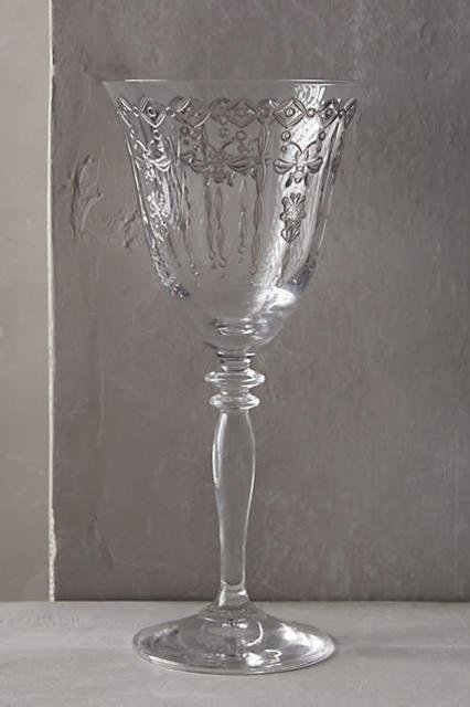 River Tendrils White Wine Glass