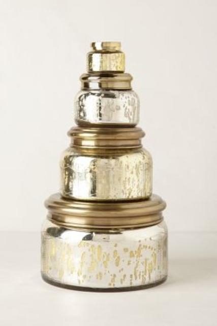 Giant Capri Blue Volcano Jar Candle