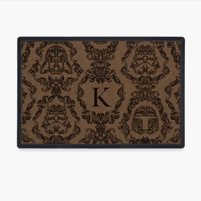 Dark Side Monogram Doormat