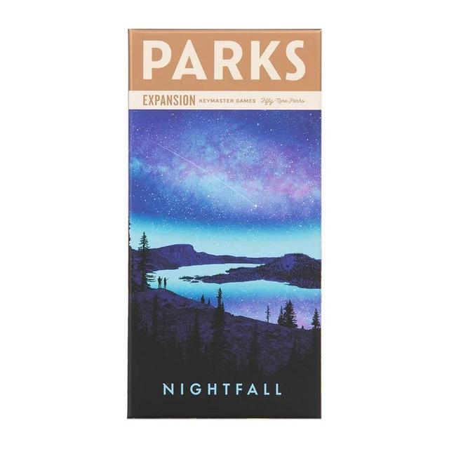 Parks: Nightfall Expansion - add Camping and Night Themed Parks to The Parks Board Game