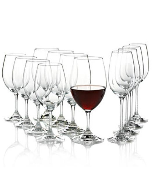 Ouverture Red, White & Champagne Glasses 12 Piece Value Set