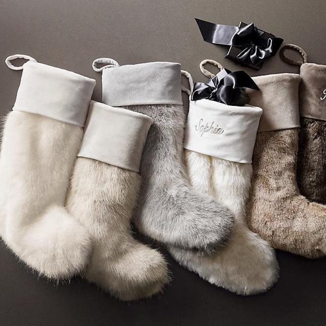 Personalized Ultra Faux Fur Stocking
