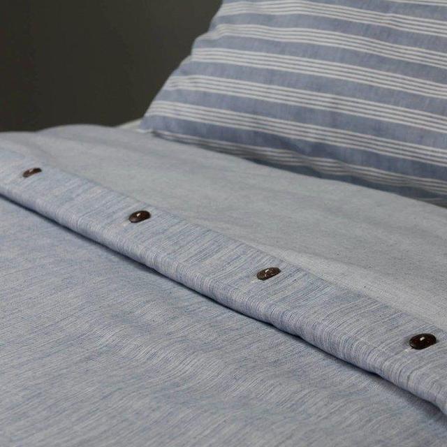 Organic Cotton Indigo Duvet Cover