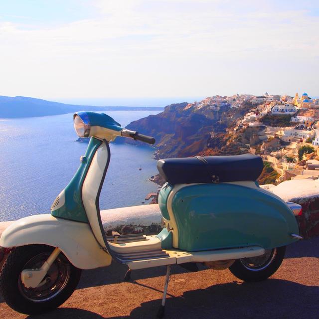 Vespa Rental in Santorini