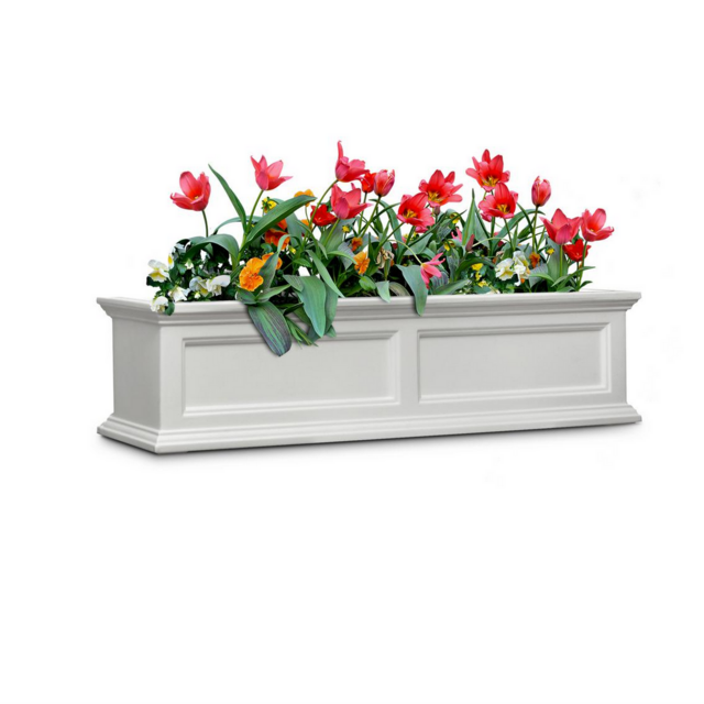 Home Depot - Self-Watering Fairfield 11 in. x 48 in. Plastic Window Box