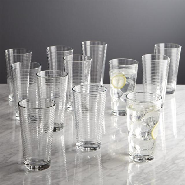 Set of 12 Rings Cooler Glasses
