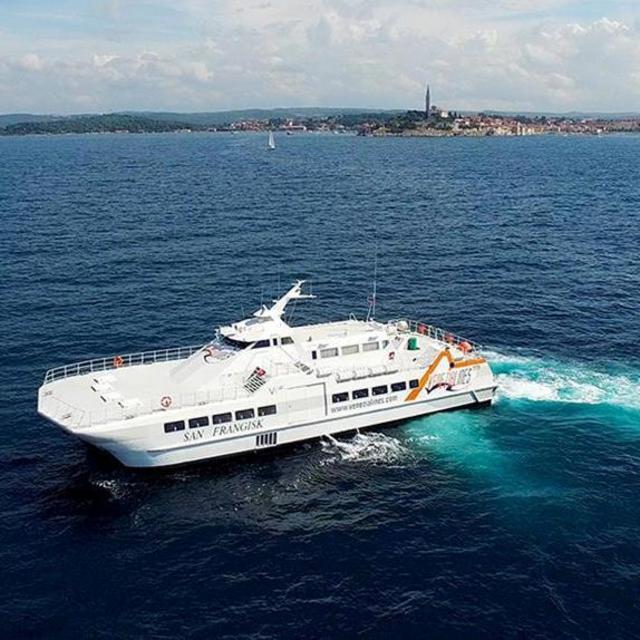 Ferry Ride from Pula to Zadar, Croatia