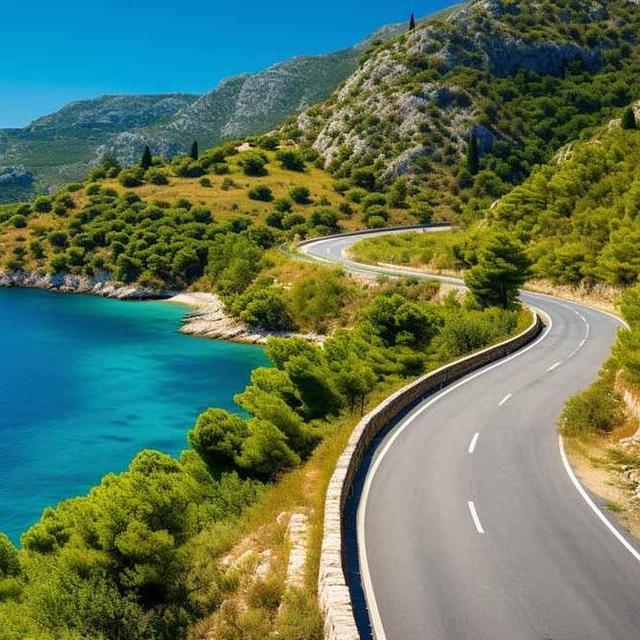 Bus Trip from Split to Dubrovnik Along Adriatic Coast