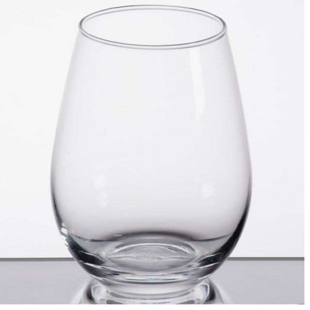Acopa 12 oz. Customizable Stemless Wine Glass - 12/Case