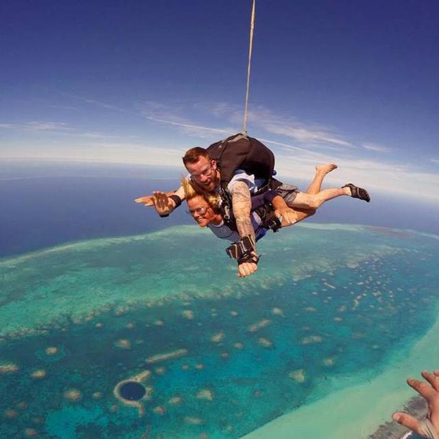 skydiving