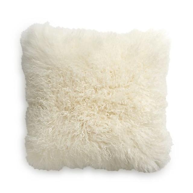Pelliccia 23" Pillow with Feather-Down Insert