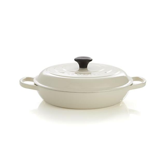 Le Creuset ® Signature 3.5 qt. Cream Everyday Pan