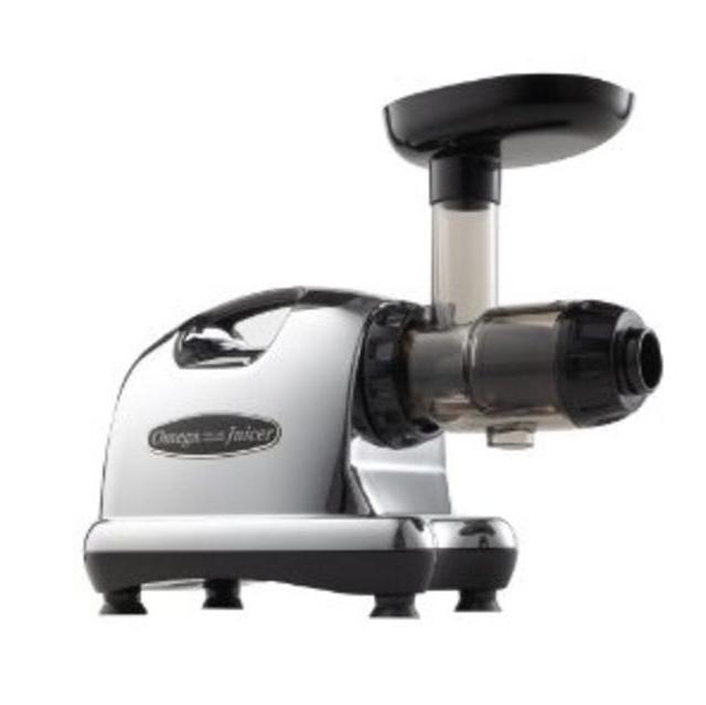Omega J8006 Nutrition Center Juicer - Black and Chrome