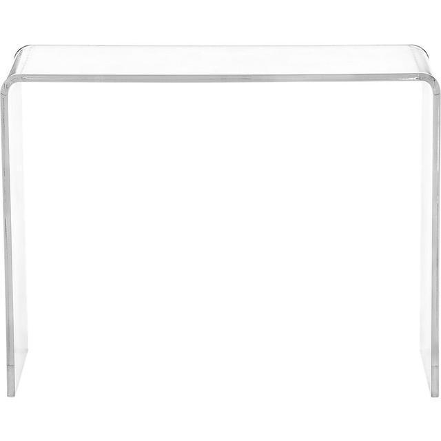 peekaboo acrylic console table