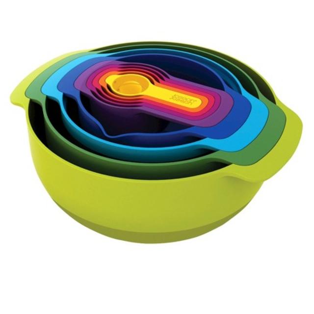 Joseph Joseph® Nest™ Plus 9 Piece Nesting Mixing Bowls and Measuring Set product details page