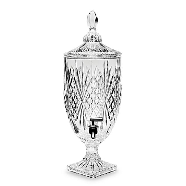 Godinger Dublin Crystal 1-Gallon Beverage Dispenser