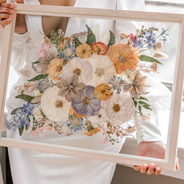 Framed Preserved Bouquet
