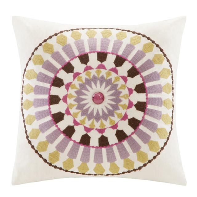 echo design Vineyard Paisley Cotton Throw Pillow