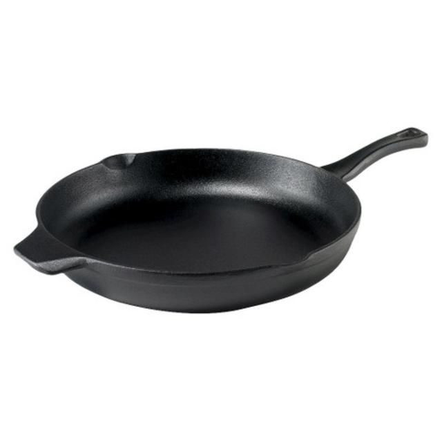 Calphalon Kitchen Essentials 12" Cast Iron Fry Pan - Black 