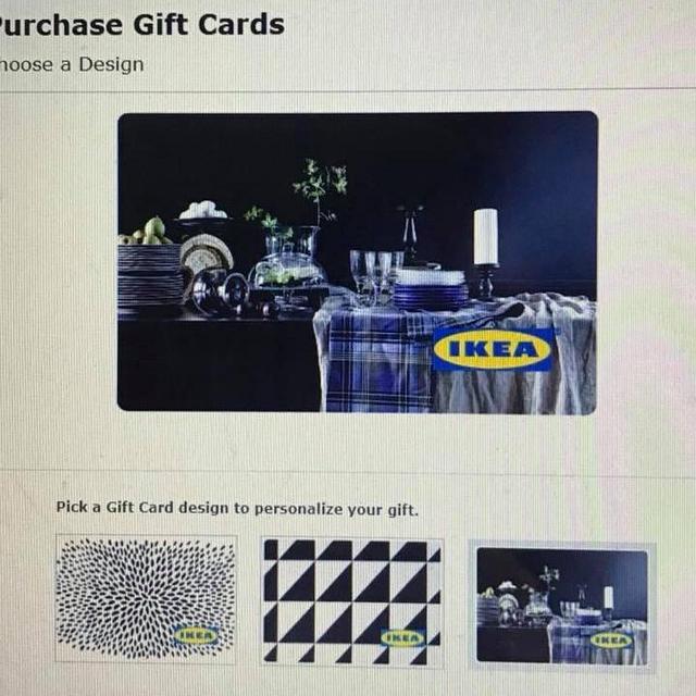 IKEA Gift Cards from CashStar