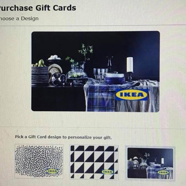 IKEA Gift Cards from CashStar